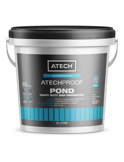 TradieCart:Atech Atechproof POND Black 15 Litres Waterproofing for Ponds
