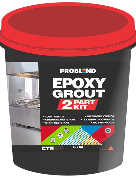 CTA Problend Epoxy Grout Sandstone 2.5kg kit (2 Kits per Pail) 5kg kit (A+B) Tile grout - Tradie Cart