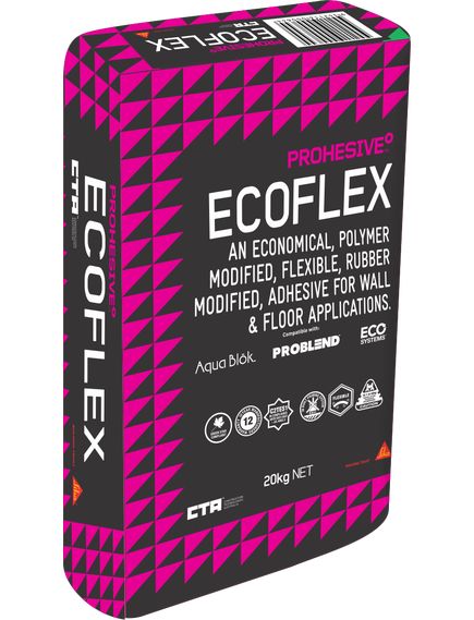 CTA Prohesive Ecoflex  20kg Tile Adhesive - Tradie Cart