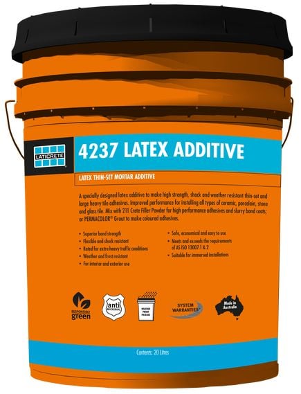 Laticrete 4237 Latex Additive Standard 3X 5 Litres Admixture - Tradie Cart