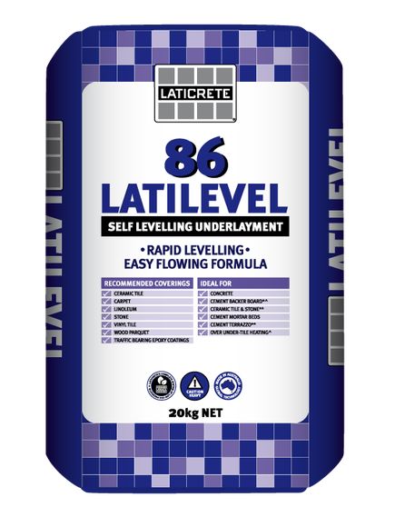 Laticrete 86 LATILEVEL  20kg Levelling - Tradie Cart