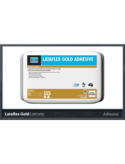 Laticrete Lataflex Gold Off-White 20kg X56 Bags Rubber Based Tile Adhesive - Tradie Cart