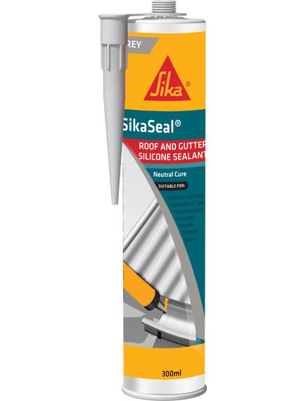 Sika Sikaseal Roof & Gutter Black 300ml Cartridge (Box of 12) Sealant - Tradie Cart