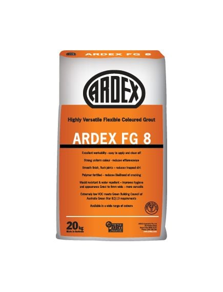 Ardex FG8 Alabaster #282 20kg Tile Grout - Tradie Cart