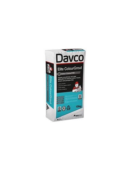 Davco Elite ColourGrout #100 Marble Bianco 5kg Tile grout - Tradie Cart