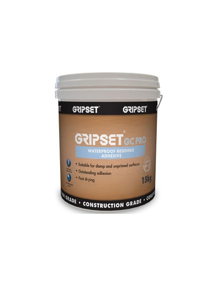Gripset GC Pro  15 Litres Waterproof Bedding Adhesive - Tradie Cart