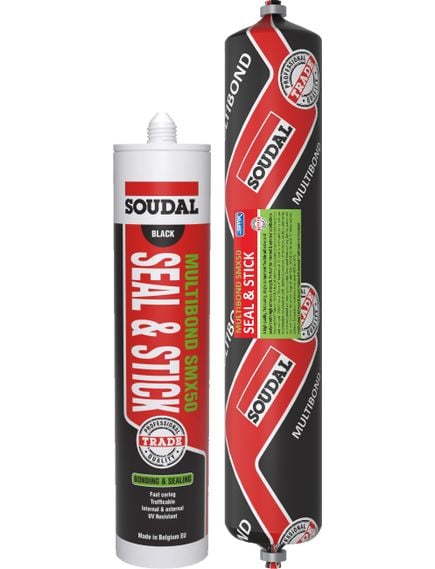 Soudal SMX50 Seal & Stick Concrete Grey 600ml Sausage (Box of 12) Sealant - Tradie Cart