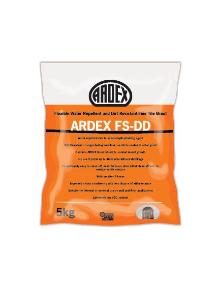 Ardex FS-DD Charred Ash #387 5kg Tile Grout - Tradie Cart