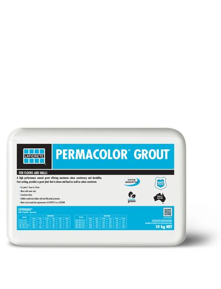 Laticrete Permacolor Grout #90 Light Pewter 10kg Tile Grout - Tradie Cart