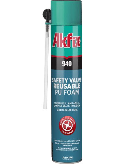 Akfix 940 Safety Valve PU Foam (Winter) - Tradie Cart
