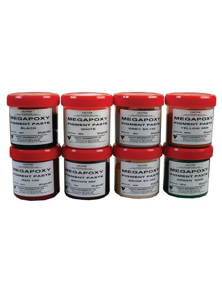Megapoxy  Pigment Paste Red 500g - Tradie Cart