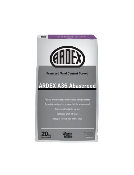Ardex A36 Abascreed 20kg Screed - Tradie Cart