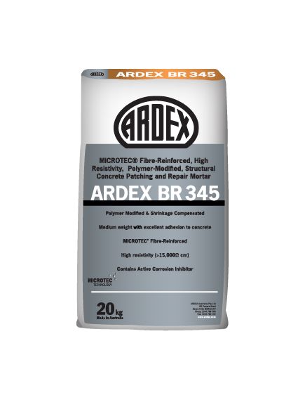 Ardex BR 345 20kg Structural Patch and Repair Mortar - Tradie Cart