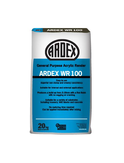 Ardex WR 100 20kg Acrylic Render - Tradie Cart