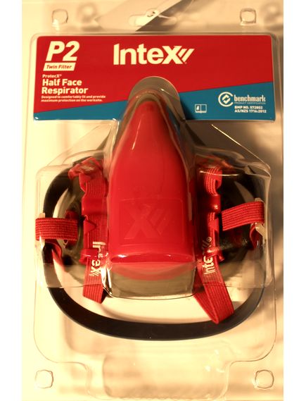 Intex Respirator Kit Twin Filter Half Face with Filters - Tradie Cart
