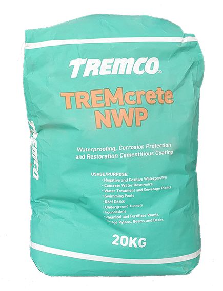 Tremco TREMcrete NWP 20kg Cementitious Coating - Tradie Cart