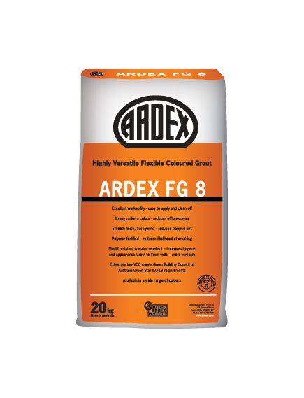 Ardex FG8 Misty Grey #241 20kg Tile Grout - Tradie Cart