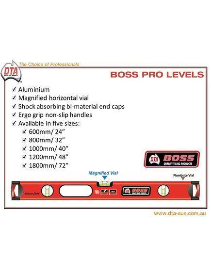DTA BOSS Pro Level 600mm 24" - Tradie Cart