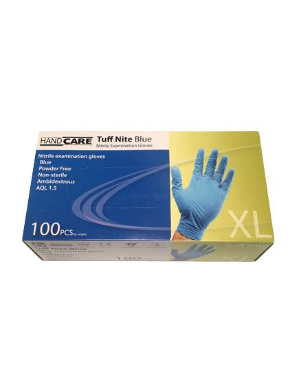 Nitrile Disposable Gloves Medium X 100 - Tradie Cart