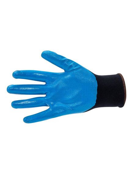 OX Tools Polyester Lined Nitrile Glove Size 9 - Tradie Cart