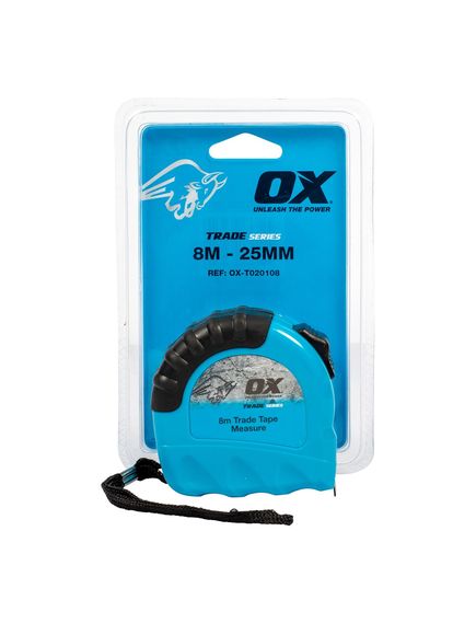 OX Tools Trade Tape Measure 8m - Tradie Cart