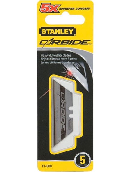 Stanley Carbide Knife Blades 5pcs - Tradie Cart