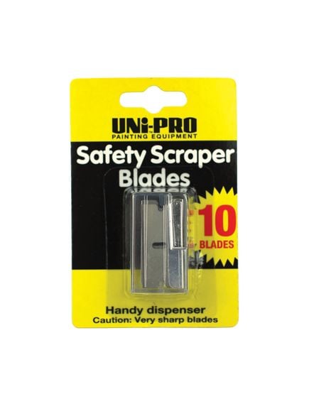 Uni Pro Safety Scraper Replacement Blade 10 Pack - Tradie Cart