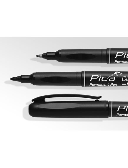 Pica Marker Classic Permanent Pen Fine Nib Black - Tradie Cart