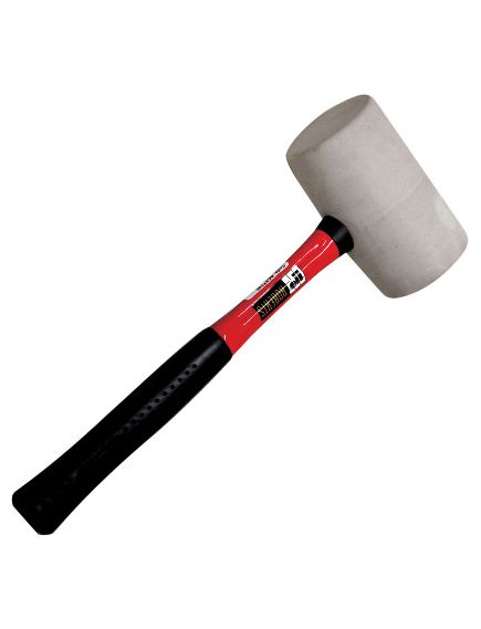 Roberts White Rubber Mallet 500g - Tradie Cart