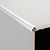 DTA Aluminum Square Edge Angle Gloss Black 10mm X 3m - Tradie Cart