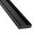 Lauxes Slimline Tile Insert Midnight Black 100mm X 26mm - Tradie Cart