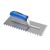 BAT Stainless Steel Notched Trowel Soft Grip 15mm - Tradie Cart