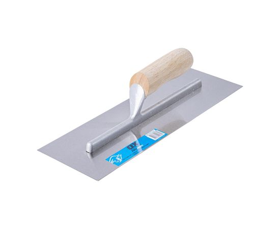 OX Tools Finishing Trowel with Timber Handle 120mm X 356mm - Tradie Cart