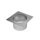 Lauxes Waste Outlet Silk Silver 80mm - Tradie Cart